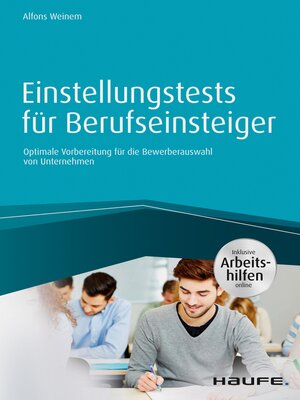cover image of Einstellungstests für Berufseinsteiger--inkl. Arbeitshilfen online